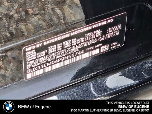 Used 2023 BMW X7 M60i w/ Climate Comfort Package AWD/4WD image 52