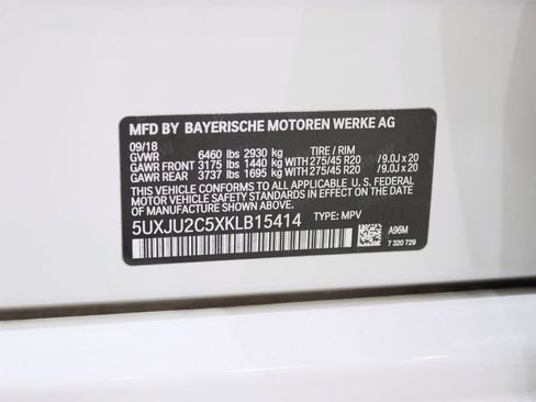 Used 2019 BMW X5 xDrive50i w/ M Sport Package AWD/4WD image 48