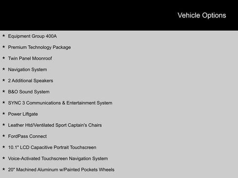 Used 2020 Ford Explorer ST w/ Premium Technology Package image 2