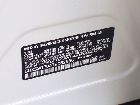 Used 2026 BMW X3 xDrive30i w/ Convenience Package AWD/4WD image 32