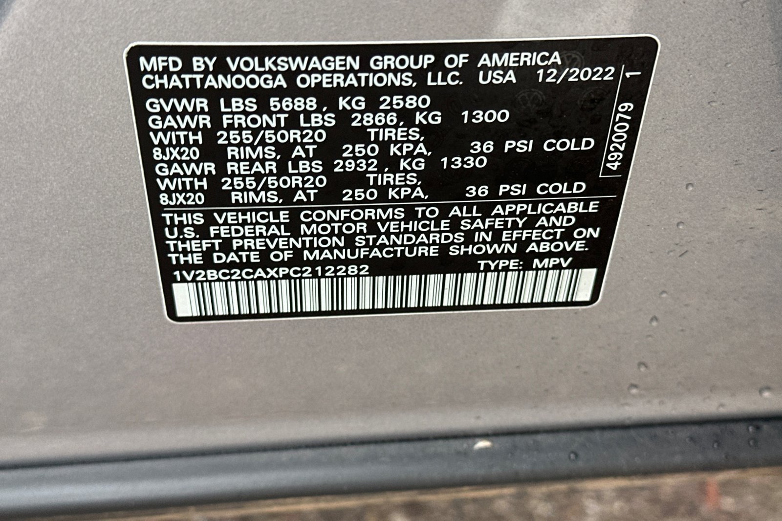 Used 2023 Volkswagen Atlas Cross Sport SEL AWD/4WD image 29