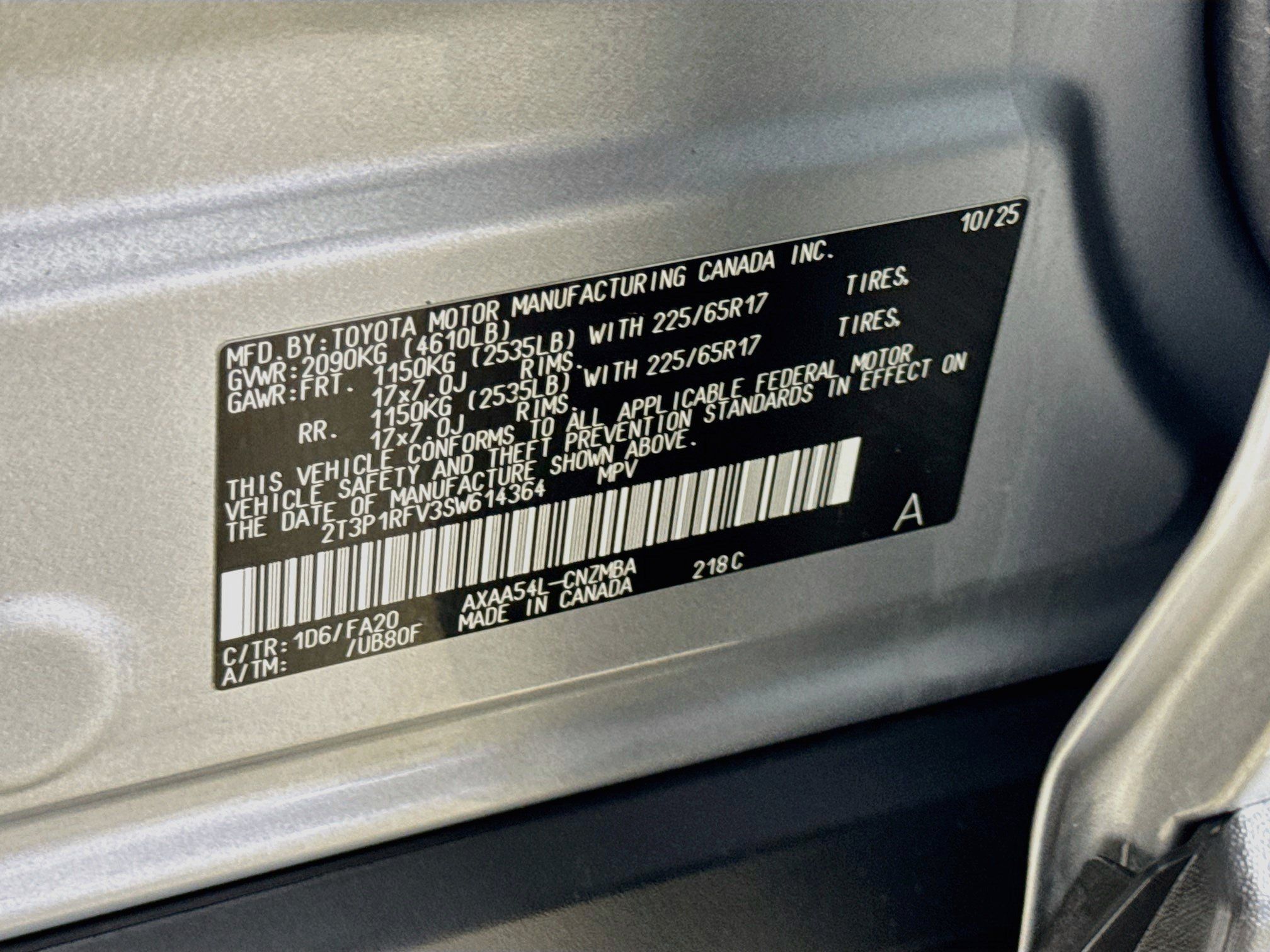 Certified 2025 Toyota RAV4 XLE w/ Convenience Package AWD/4WD image 28