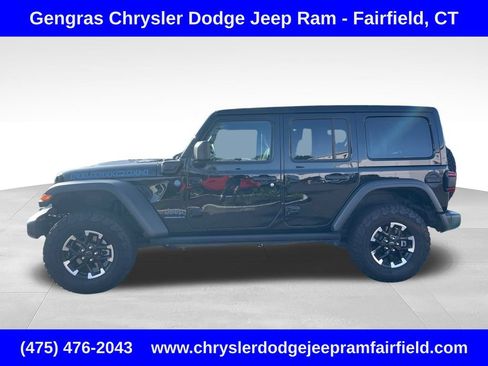 Certified 2025 Jeep Wrangler Unlimited Rubicon 4xe w/ Safety Group AWD/4WD image 4