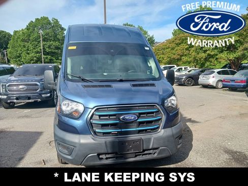 Used 2023 Ford E-Transit 148 High Roof Extended w/ Load Area Protection Package RWD image 8