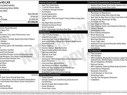 Used 2022 Kia K5 LXS image 2