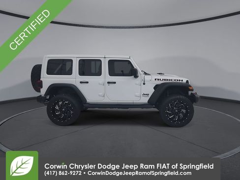 Certified 2021 Jeep Wrangler Unlimited Rubicon AWD/4WD image 17