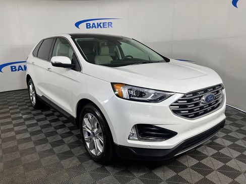 Used 2021 Ford Edge Titanium w/ Class II Trailer Tow Package AWD/4WD image 8