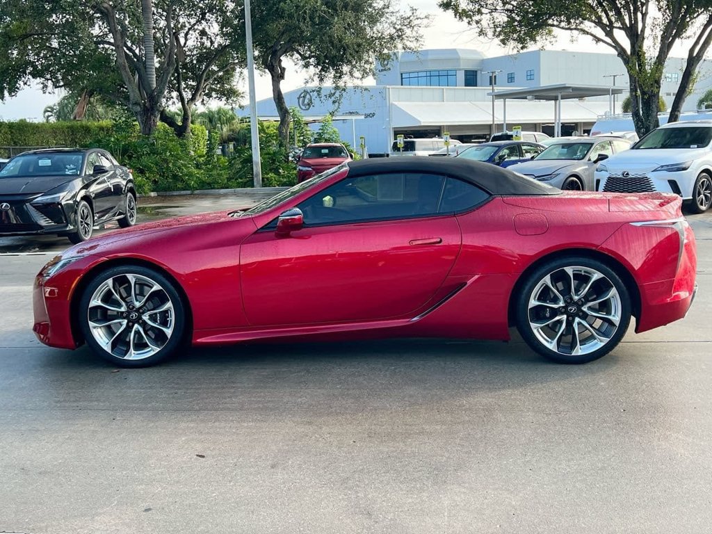 Certified 2021 Lexus LC 500 Convertible w/ Touring Package RWD image 4