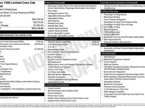 Used 2023 RAM 1500 Limited AWD/4WD image 6