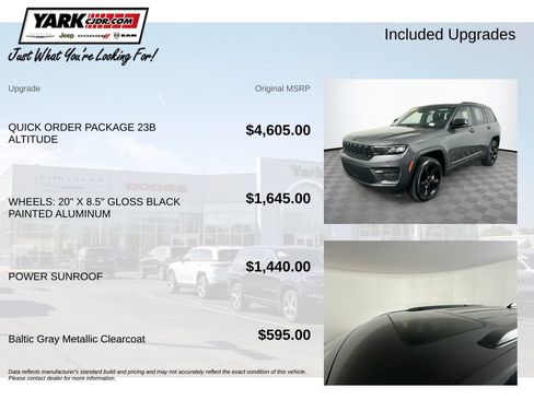 Certified 2023 Jeep Grand Cherokee Altitude AWD/4WD image 5