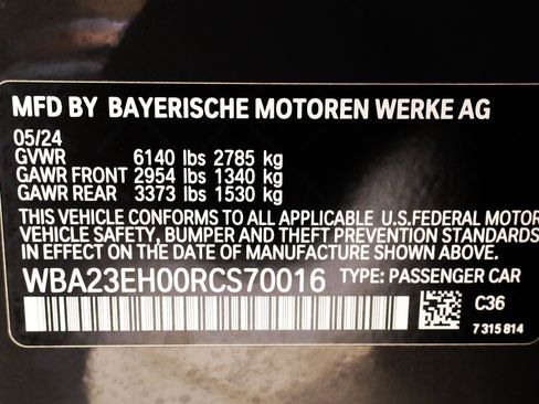 Used 2024 BMW 740i RWD image 66