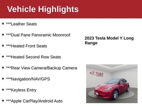 Used 2023 Tesla Model Y Long Range AWD/4WD image 4