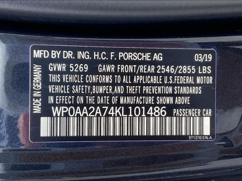 Used 2019 Porsche Panamera 4 AWD/4WD image 36
