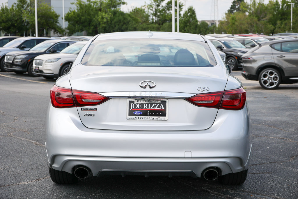 Used 2018 INFINITI Q50 Luxe w/ Essential Package (3.0T Luxe) AWD/4WD image 23