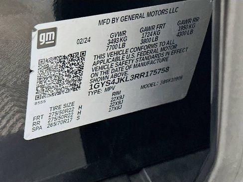 Used 2024 Cadillac Escalade ESV Luxury w/ LPO, Floor Liner Package image 35