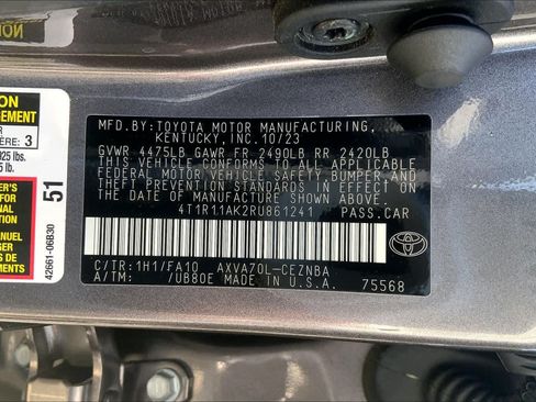 Used 2024 Toyota Camry LE w/ Convenience Package FWD image 33