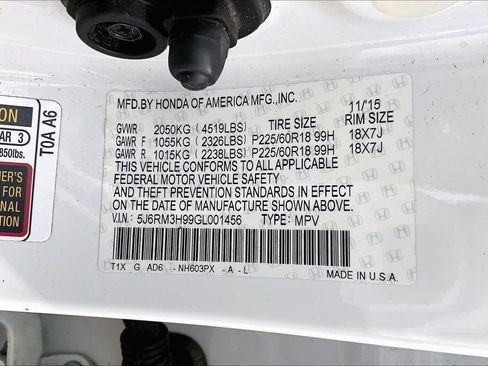 Used 2016 Honda CR-V Touring image 35