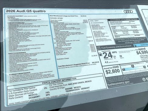 New 2026 Audi Q5 Premium Plus image 19