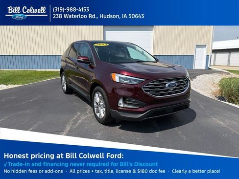 Certified 2023 Ford Edge Titanium w/ Equipment Group 301A AWD/4WD image 1