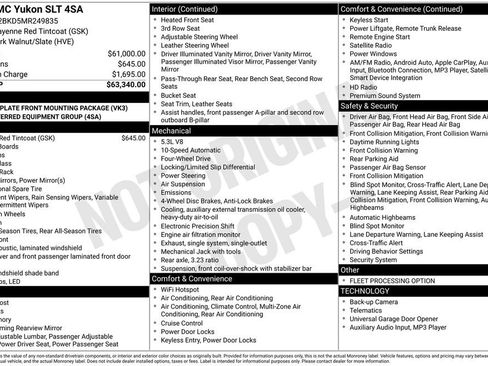 Used 2021 GMC Yukon SLT image 6