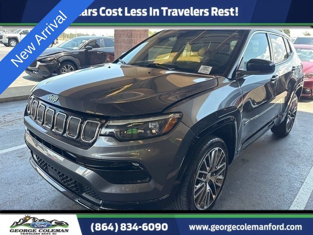 Used 2022 Jeep Compass Limited w/ Elite Group AWD/4WD image 1