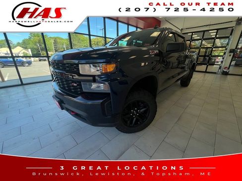 Used 2021 Chevrolet Silverado 1500 Custom Trail Boss AWD/4WD image 1