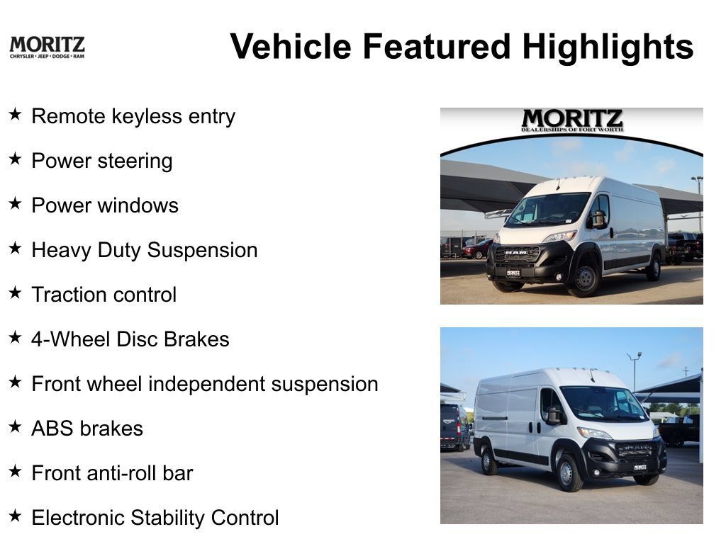 New 2026 RAM ProMaster 2500 w/ Safety Group FWD image 8