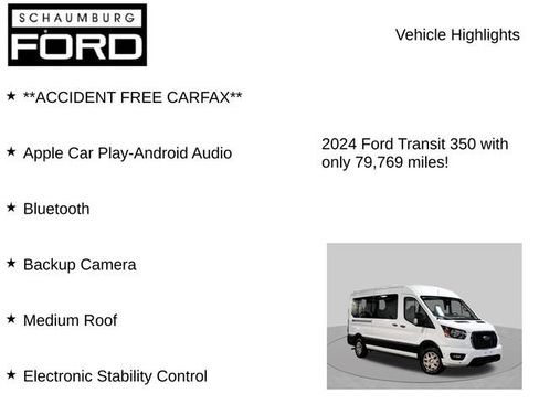 Used 2024 Ford Transit 350 XLT RWD image 7