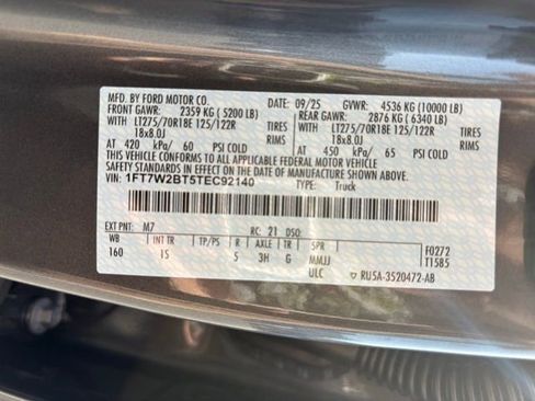 New 2026 Ford F250 XL w/ STX Appearance Package image 30