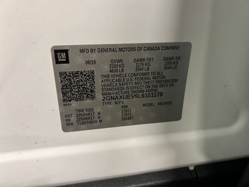 Used 2020 Chevrolet Equinox LT AWD/4WD image 28