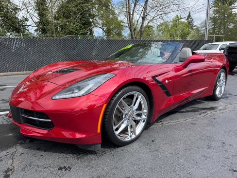 Used 2014 Chevrolet Corvette Stingray Convertible w/ 3LT Preferred Equipment Group RWD image 1