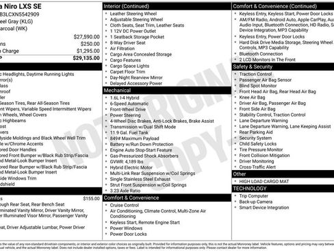 Certified 2022 Kia Niro LXS image 32