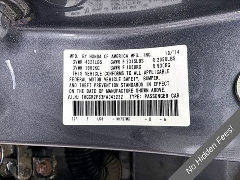 Used 2015 Honda Accord EX-L image 24