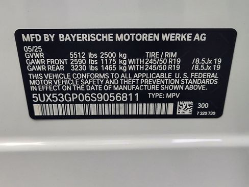 Used 2025 BMW X3 xDrive30i w/ Convenience Package image 38