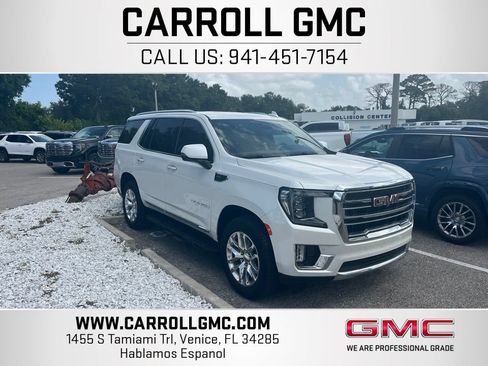 Used 2023 GMC Yukon SLT w/ SLT Luxury Package RWD image 1