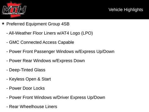 Used 2020 GMC Sierra 1500 AT4 w/ AT4 Premium Package AWD/4WD image 5