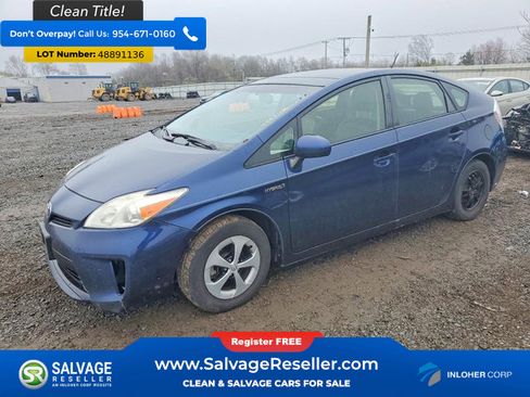 Used 2012 Toyota Prius Four w/ Deluxe Solar Roof Pkg image 1