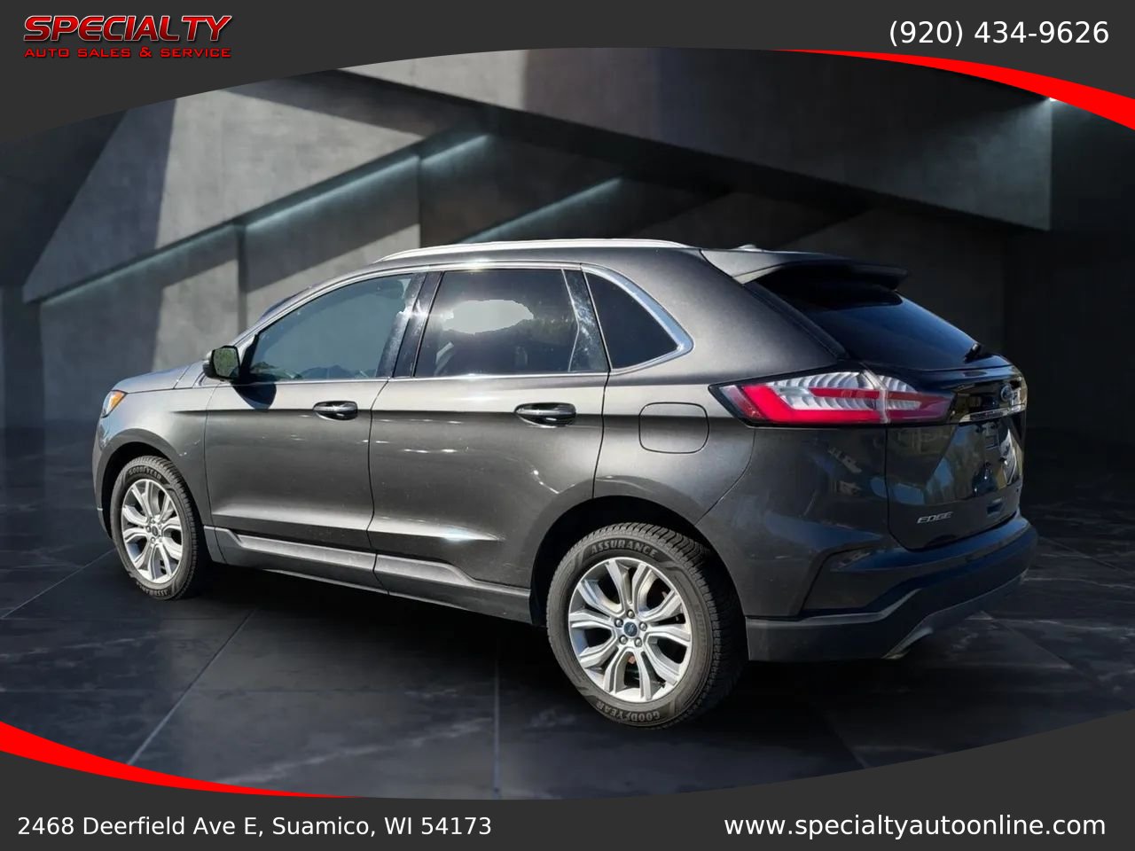Used 2020 Ford Edge Titanium AWD/4WD image 3