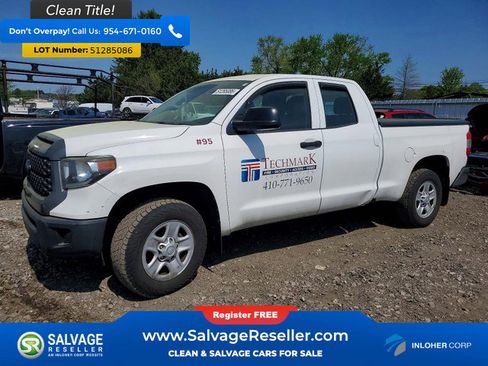 Used 2018 Toyota Tundra SR AWD/4WD image 1