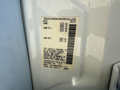 Used 2023 Nissan Maxima Platinum w/ Sport Mat Group image 37