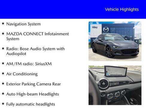 New 2026 MAZDA MX-5 Miata RF Grand Touring RWD image 9