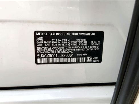 Used 2020 BMW X7 M50i AWD/4WD image 36