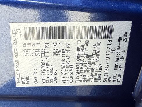 Used 2023 Nissan Rogue SV image 34