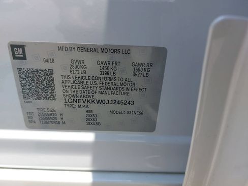 Used 2018 Chevrolet Traverse High Country AWD/4WD image 38