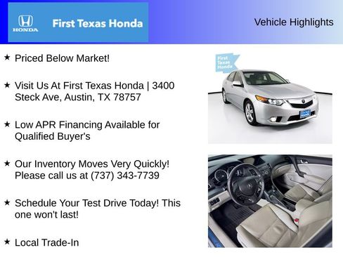 Used 2013 Acura TSX Sedan image 5