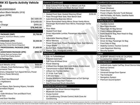Used 2024 BMW X5 xDrive40i w/ M Sport Package image 25