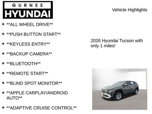 New 2026 Hyundai Tucson SE image 8