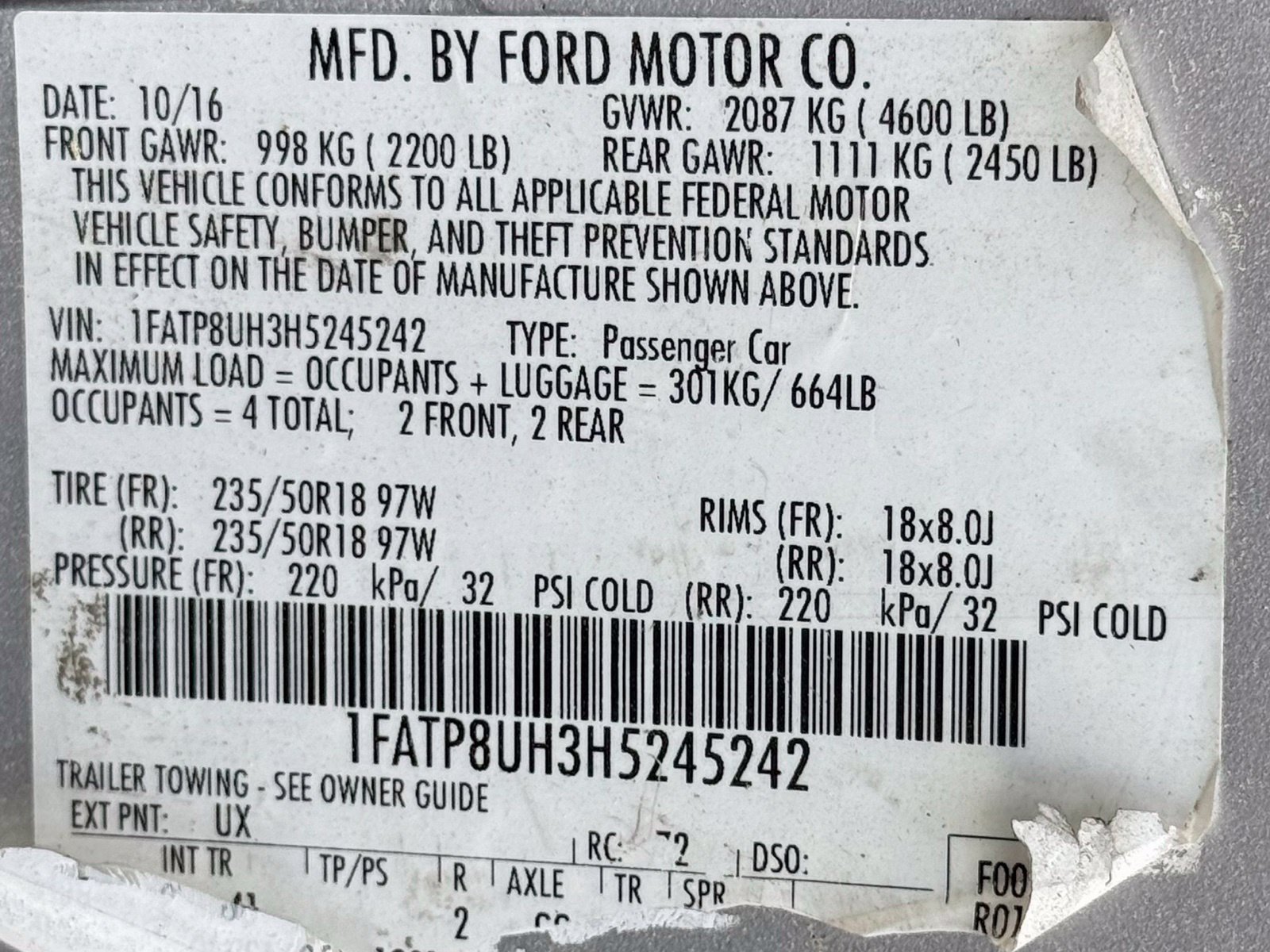 Used 2017 Ford Mustang Premium RWD image 46