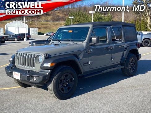 Used 2022 Jeep Wrangler Unlimited Sport image 1