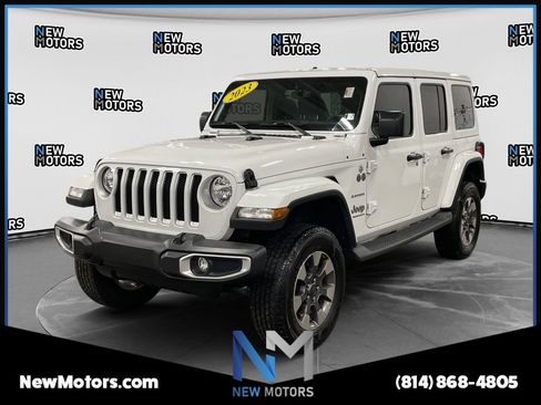 Used 2023 Jeep Wrangler Unlimited Sahara w/ Cold Weather Group AWD/4WD image 1